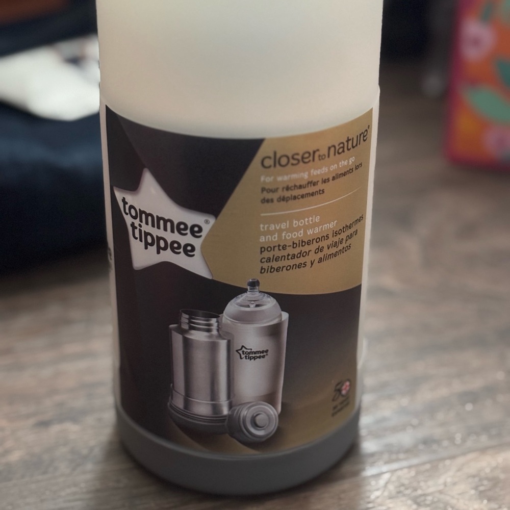 Gray Thermos for Dining and Travel